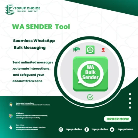 WaSender – WhatsApp Marketing – Seamless Bulk Messaging Tool